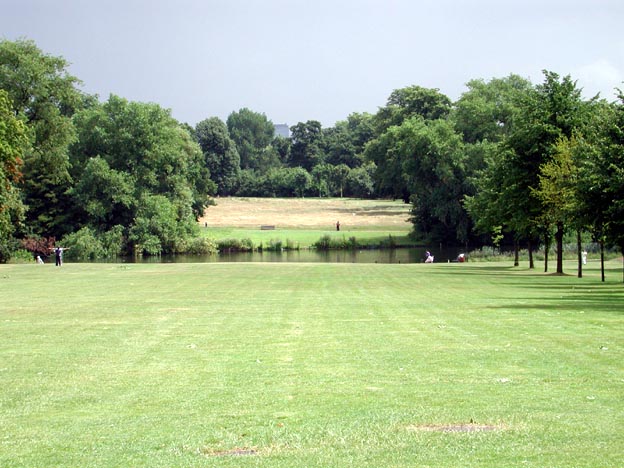 towards the serpentine