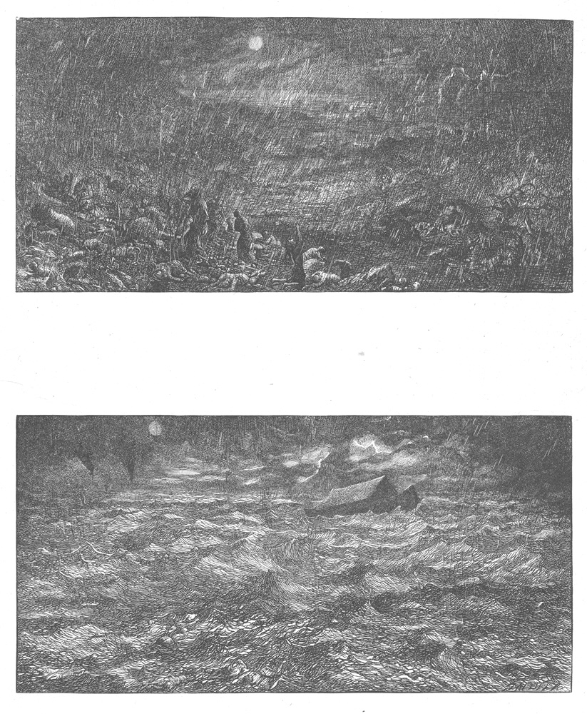 The Deluge and the Ark on the Waters