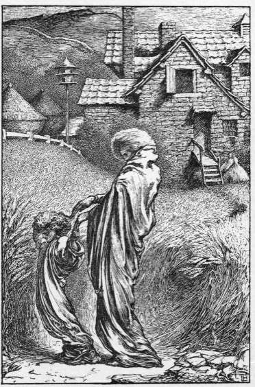 “The Corn-Keeper” — illustration for Housman's 