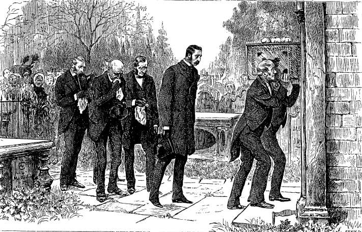 Soon a Funeral Procession of Simpler