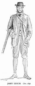 Millais's sketch of Leech
