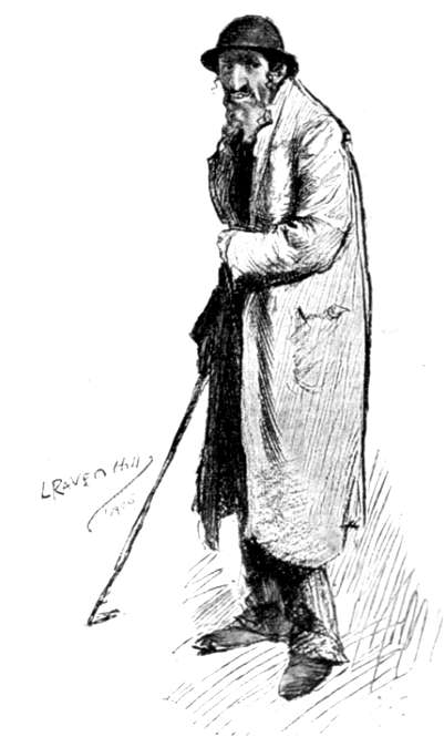 A 'Schnorrer' (Beggar) of the Ghetto, by L. Raven-Hill