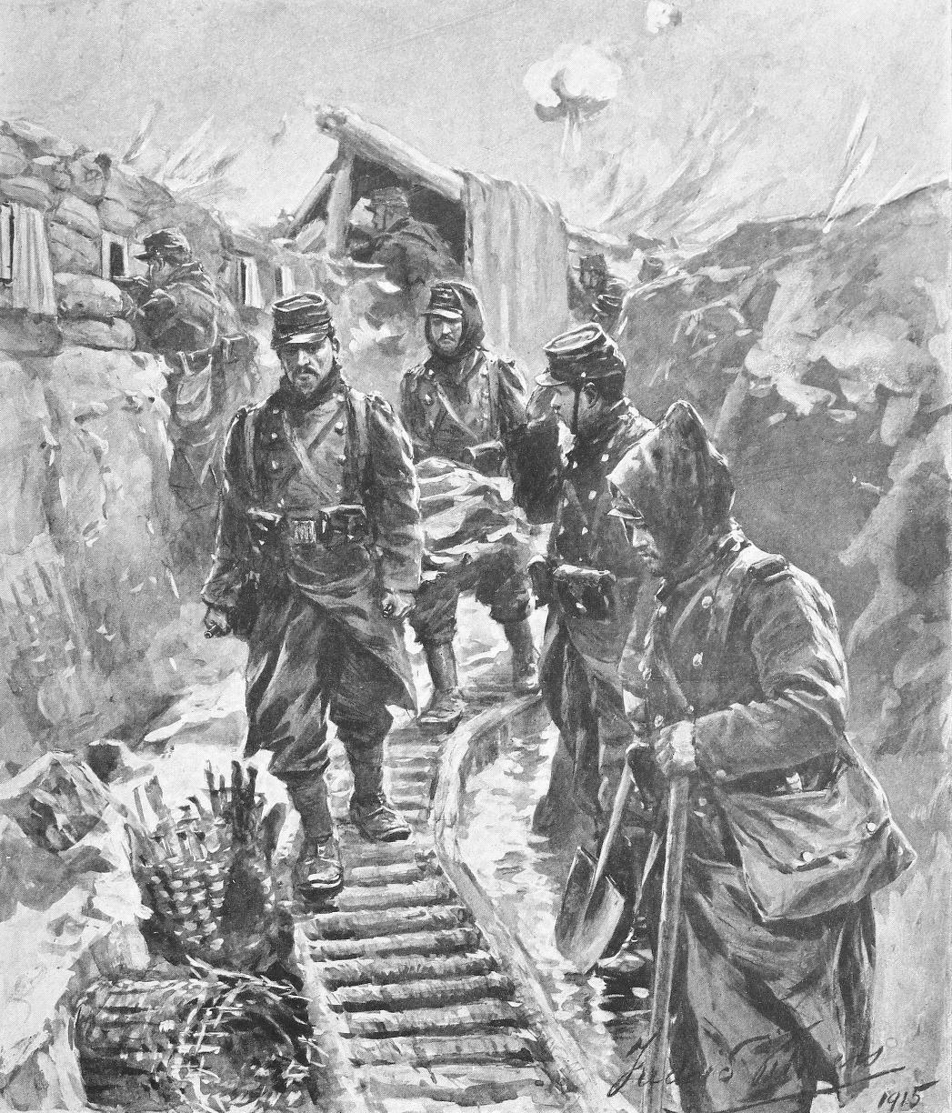 A First Line Trench
