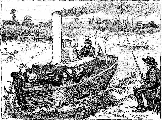 Captain Jinks of the 'Selfish' and His Friends Enjoying Themselves on the River