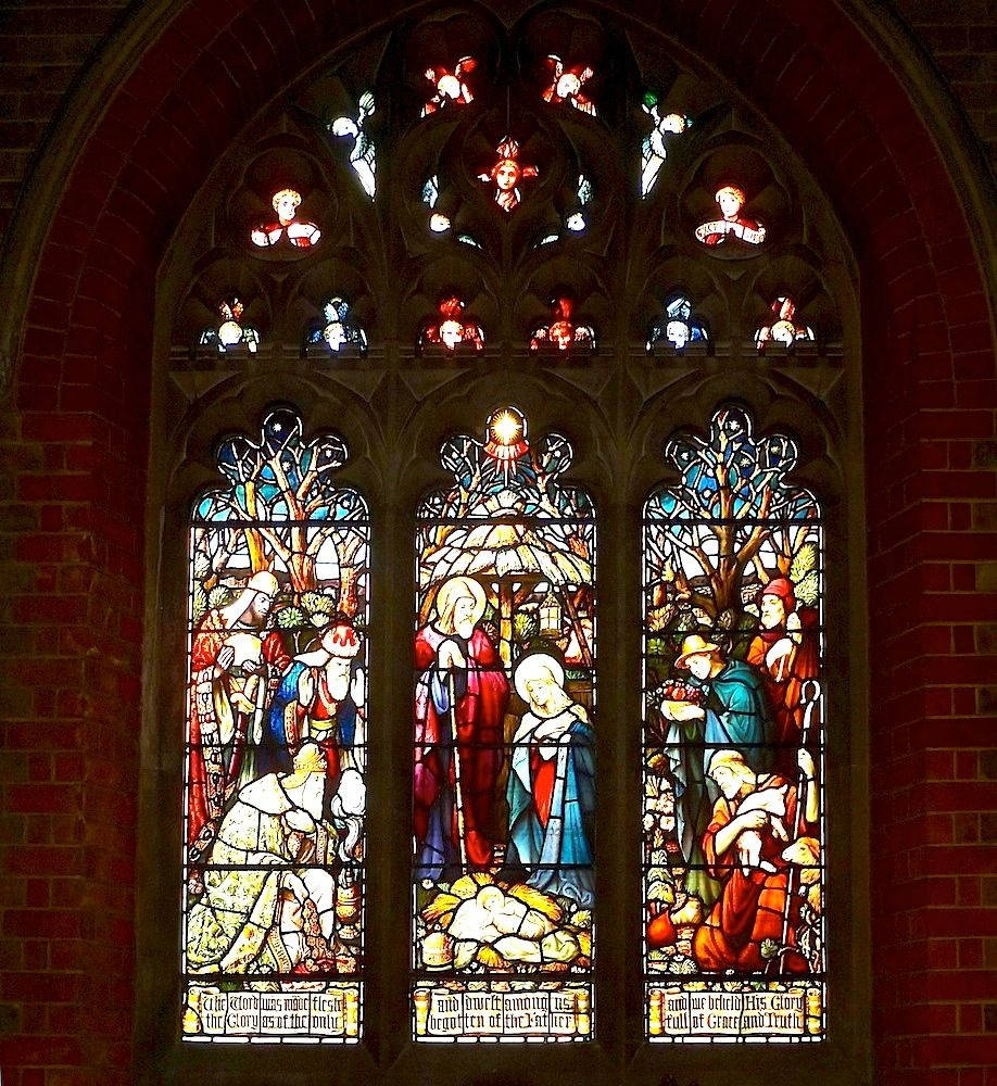 Nativity Window, St Peter's Church, Staines