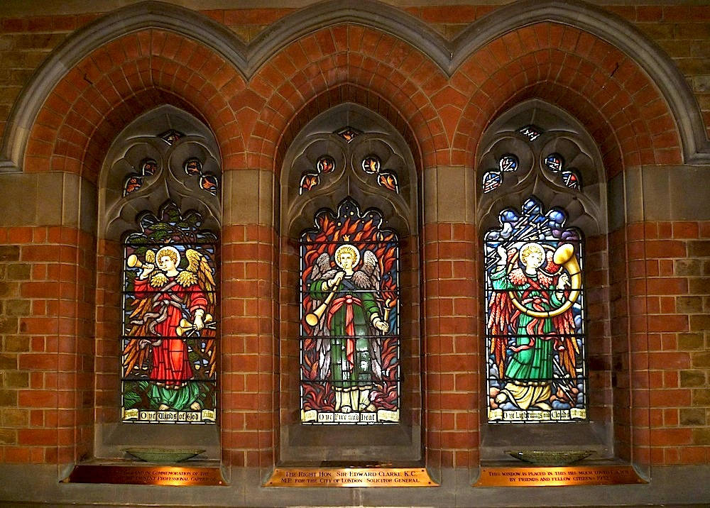 Benedicte Window (1), St Peter's Church, Staines