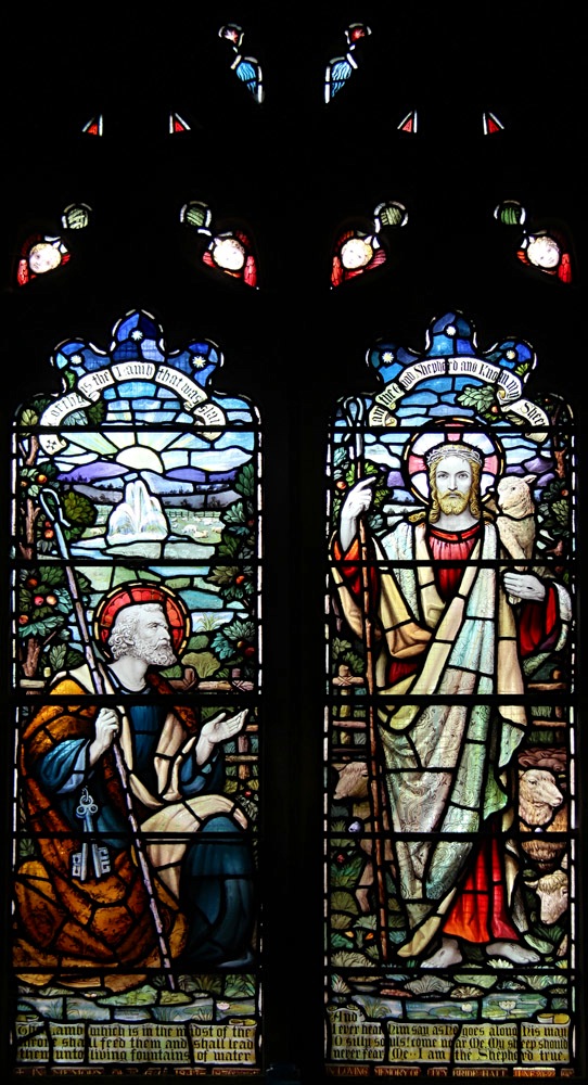 The Good Shepherd Window, St Peter's Church, Staines