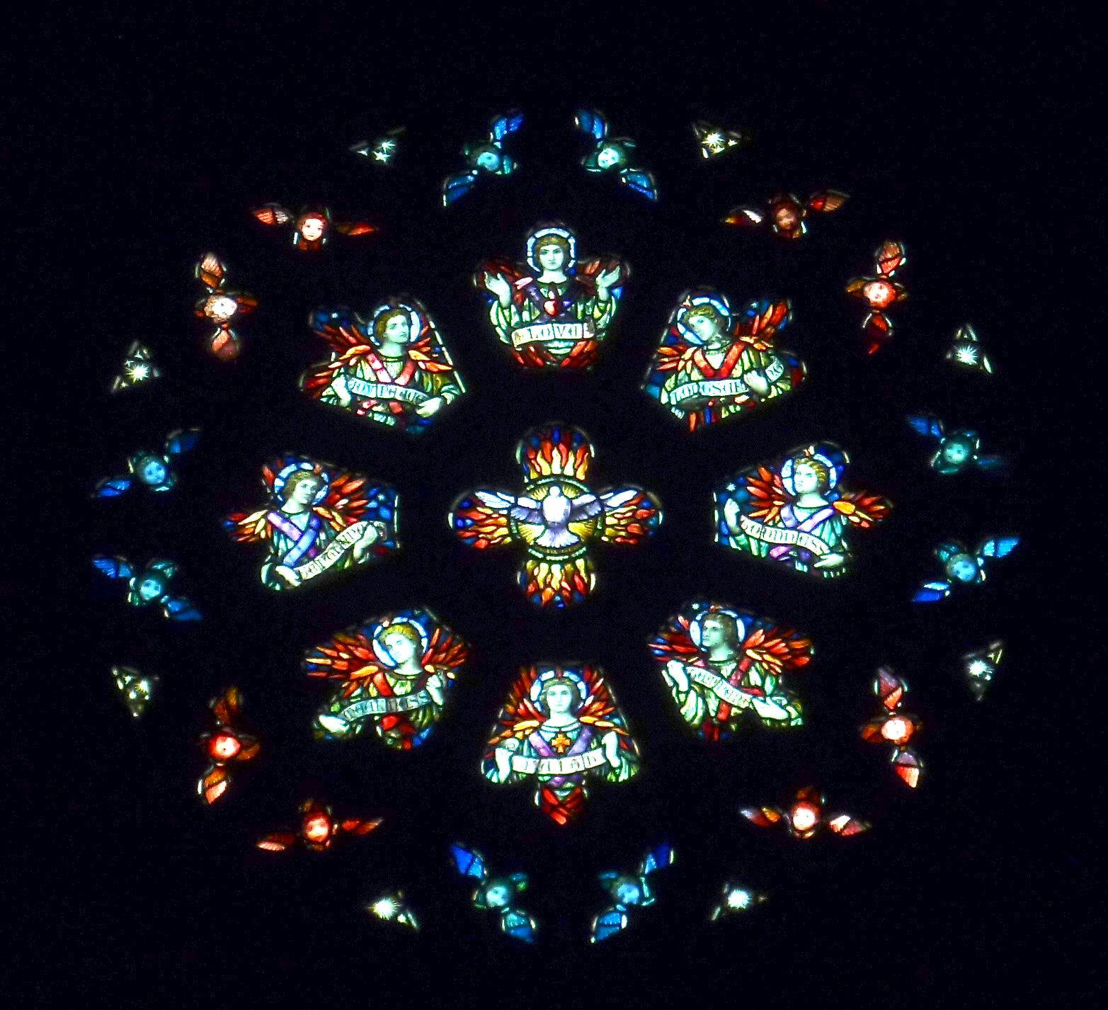 Rose Window, St Peter's Church, Staines