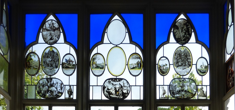 Great Parlour painted glass
