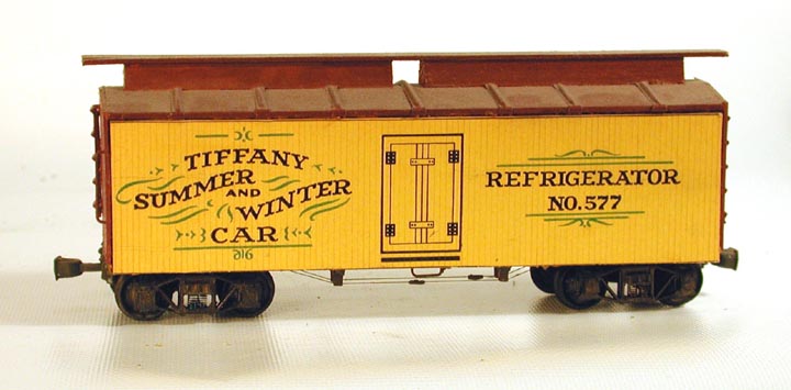 Tiffany refigerator car