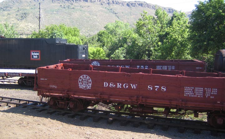 Denver and Rio Grande Western dump car no. 883