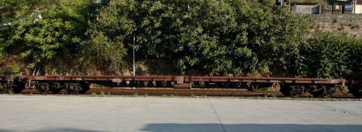 Modern flatcar, Pocinho, Portugal