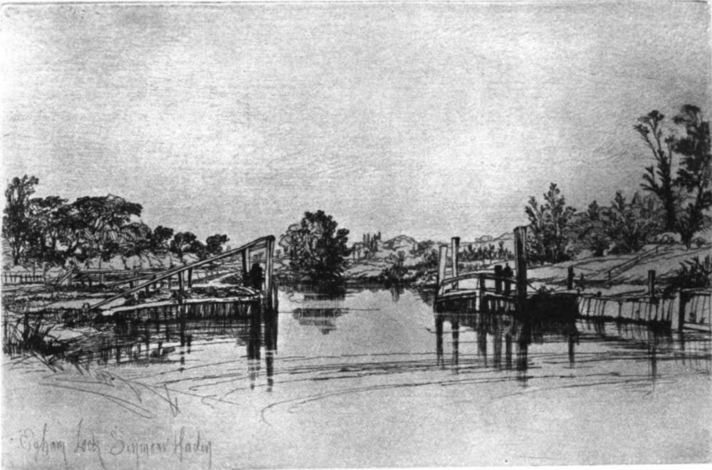 Egham Lock