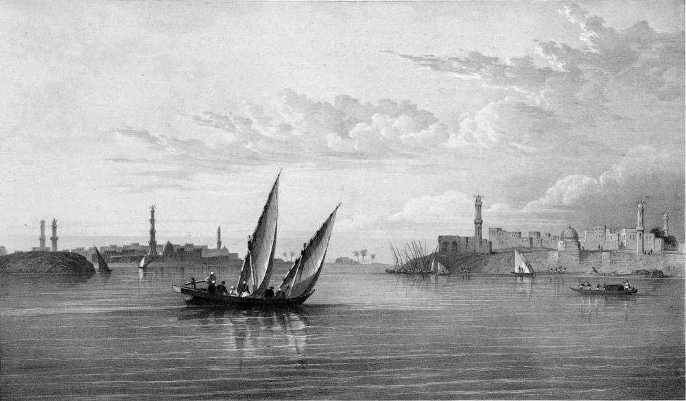 Villages of Deroot and Sindiour on the Banks of the Nile