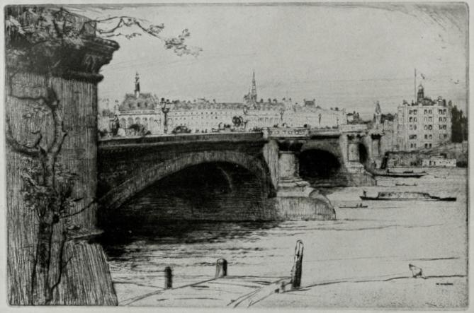 Blackfriars Bridge from Old Swan Pier