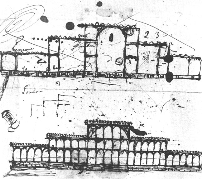 The Committee's design for a structure to house the Great Exhibition
