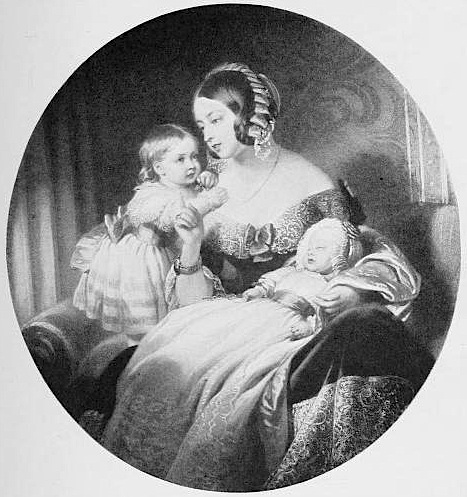 Queen Victoria, the Empress Frederick, and King Edward VII