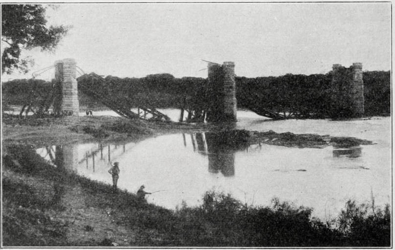 The Tugela Railway Bridge at Colenso, destoryed 16 November 1899
