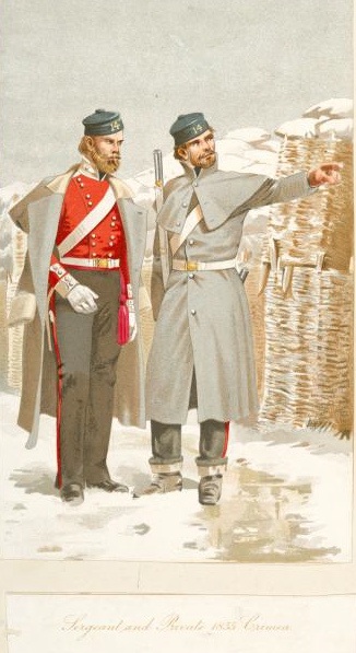 Sergeant and Private 1855 Crimea