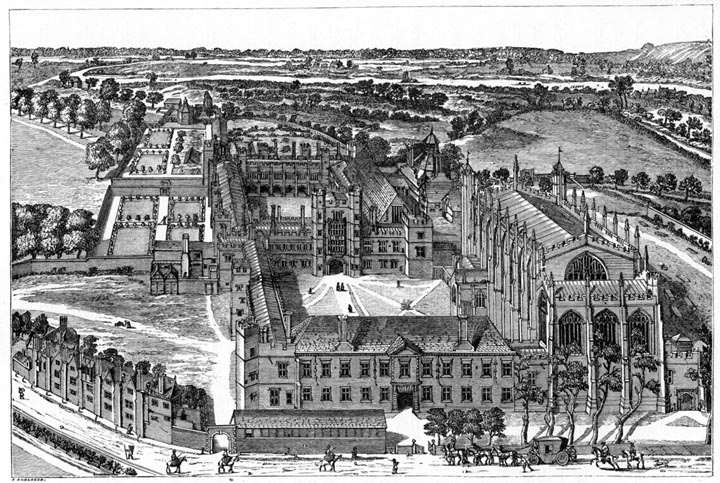 General View of Eton College Taken around A. D. 1688