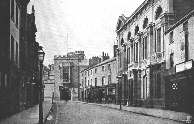 High Street and Entrance to School