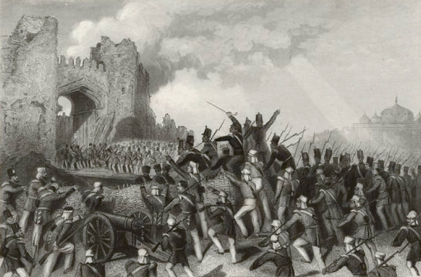Assault of Delhi: capture of the Cashmere Gate