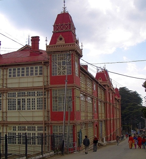 The old Railway Board Building, Shimla, by M/s Richardson & Cruddas>