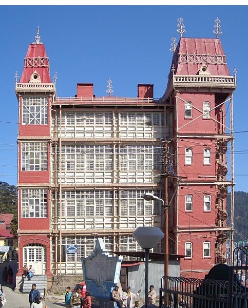 The old Railway Board Building, Shimla, by M/s Richardson & Cruddas>