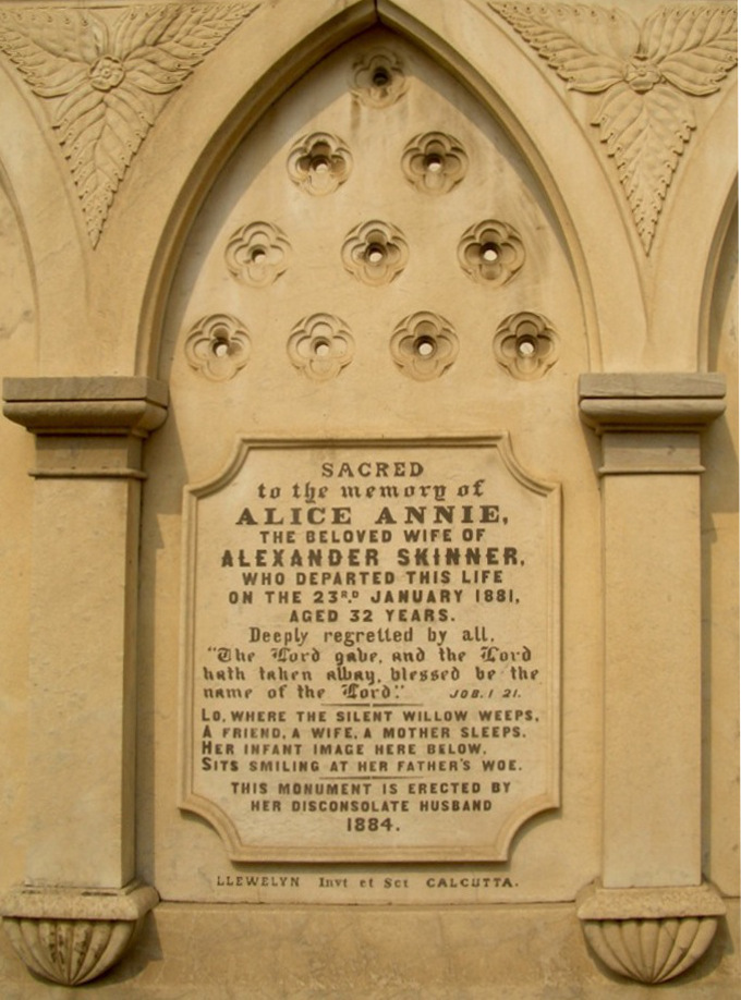 Memorial to Alice Annie