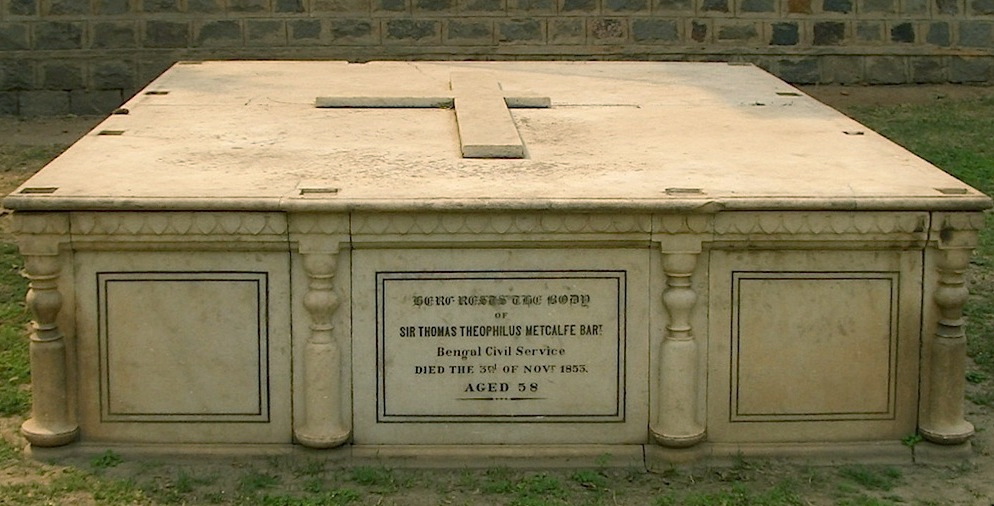 Metcalfe's tomb