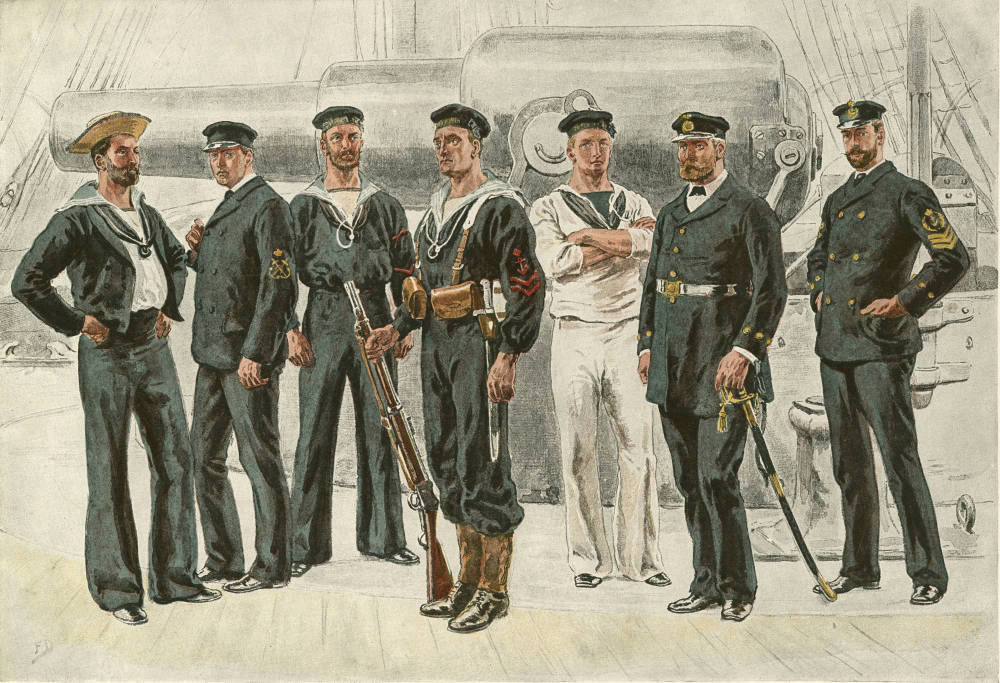 Petty Officers and Seamen of the Royal Navy