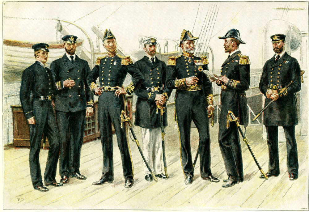 The Officers of the Royal Navy