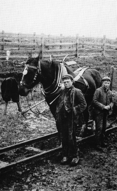 Tipper and younger lad, 1890s