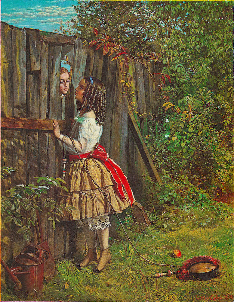 Pyramus and Thisbe (A Modern Illustration of an Ancient Fable)