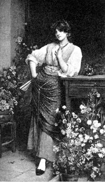 A Venetian Flower-Girl