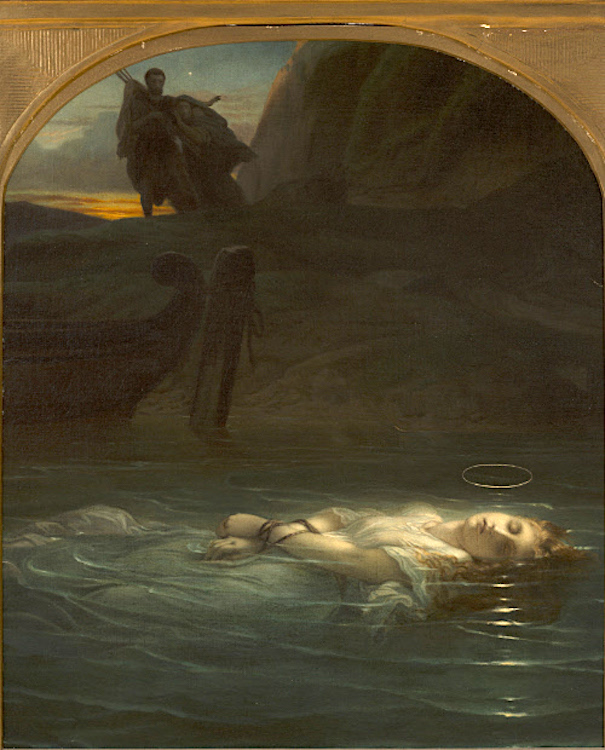 Delaroche's  Christian Martyr