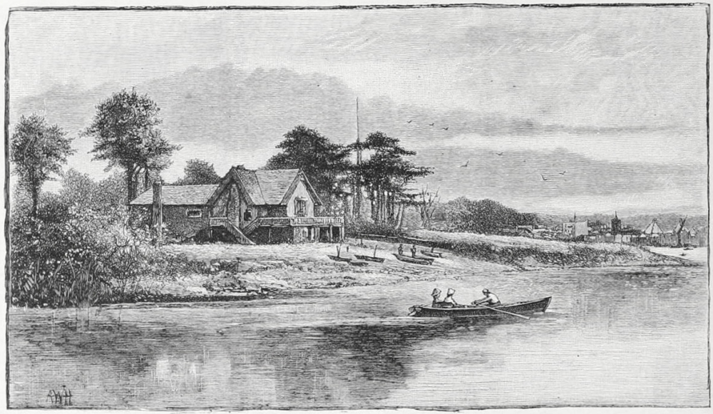 Strand and Mall —I.: The Boat House: Grove Park