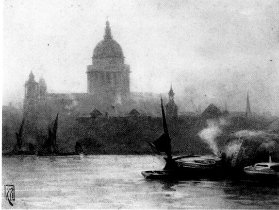 St Paul's from the Thames