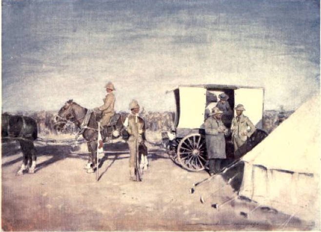 Cronje and Major Albrecht