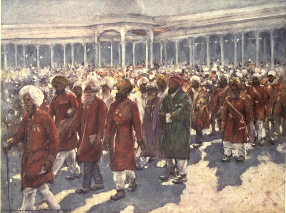 Veterans of the Mutiny on the Great Day