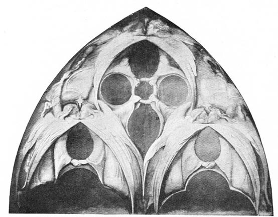 Diseño de una ventana gótica