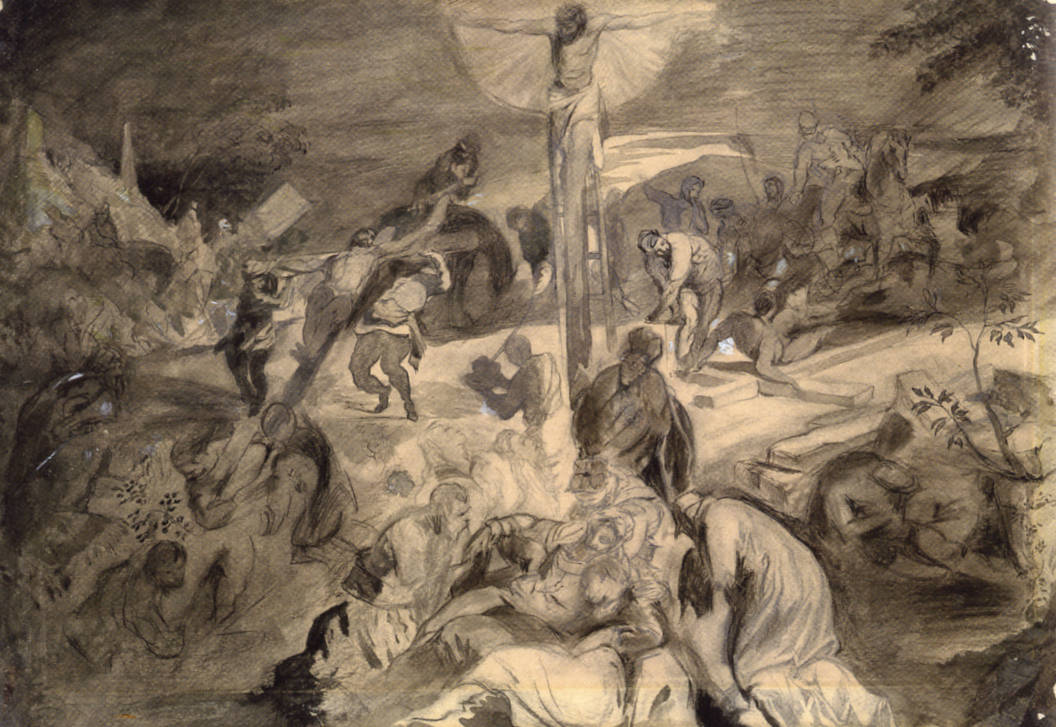 Tintoretto's 'Crucifixion' in the Scuola di San Rocco