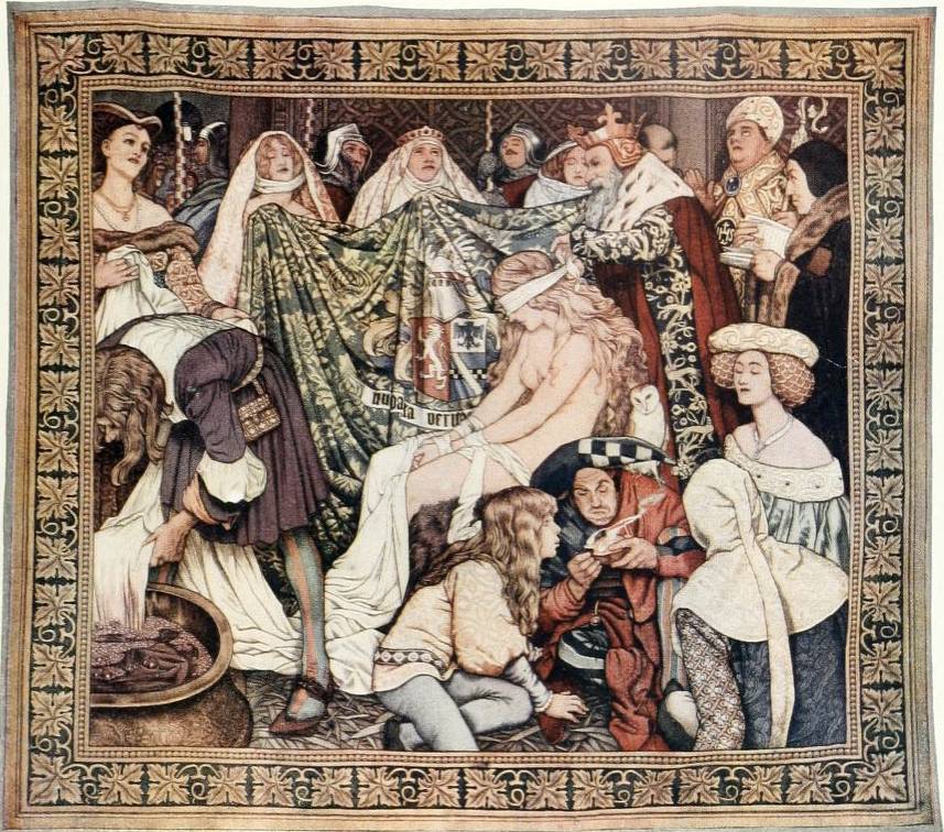 The Blind-folding of Truth — An Allegory