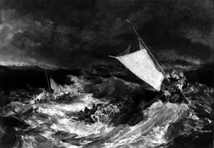 Turner's Shipwreck of 1805
