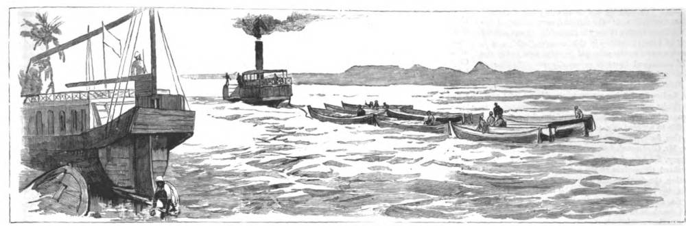 The Nile at Assouan, with the Encampments of the British Troops