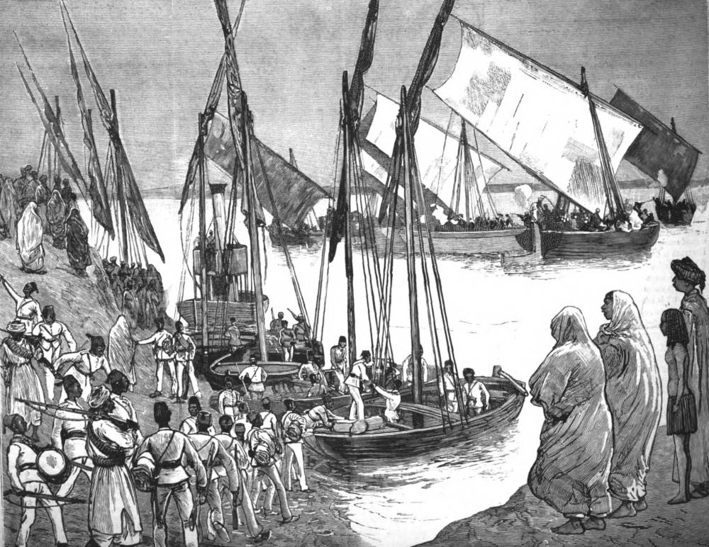 Departure of the Mudir’s Troops from Dongola for Ambukol