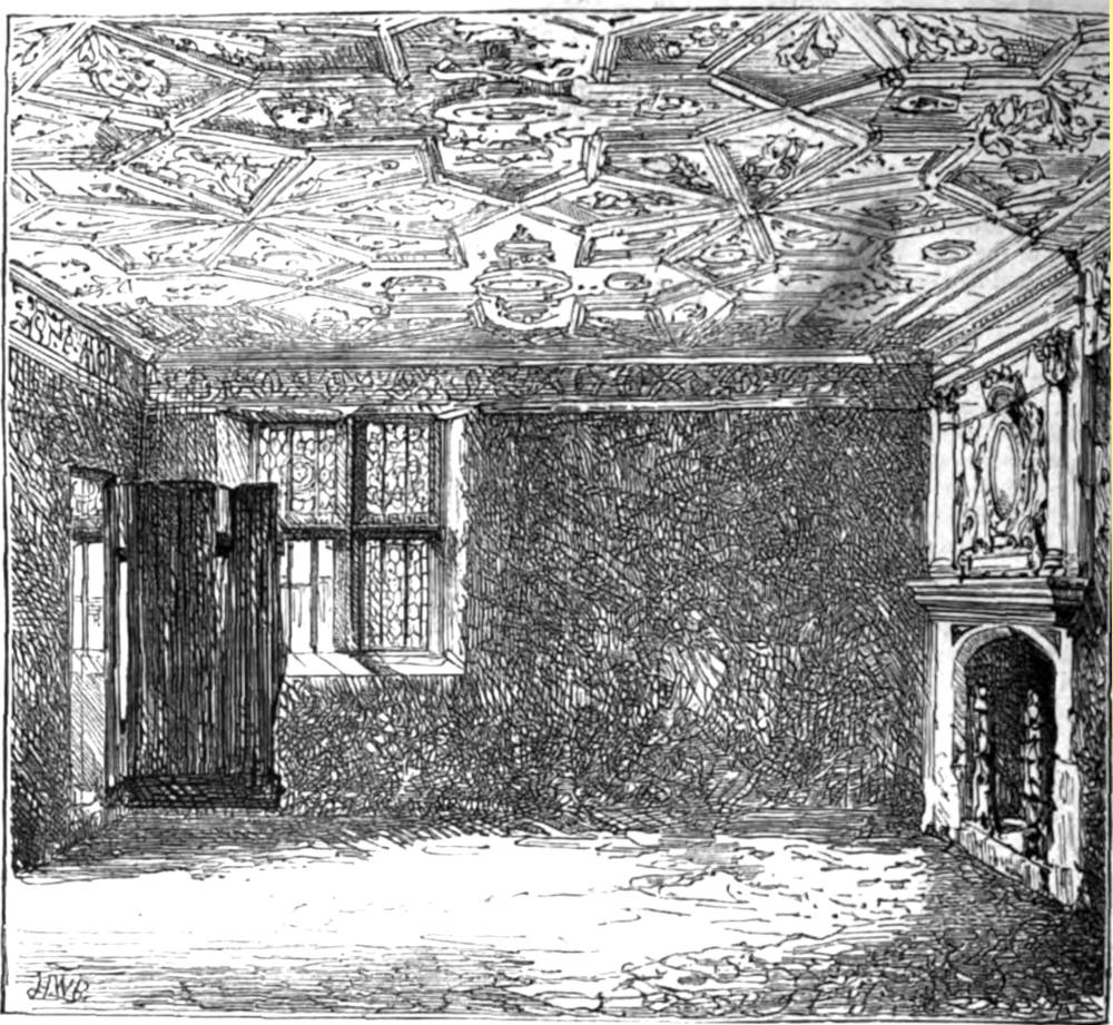 Room in Sheffield Manor, Said to Have Been the Prison of Mary Queen of Scots