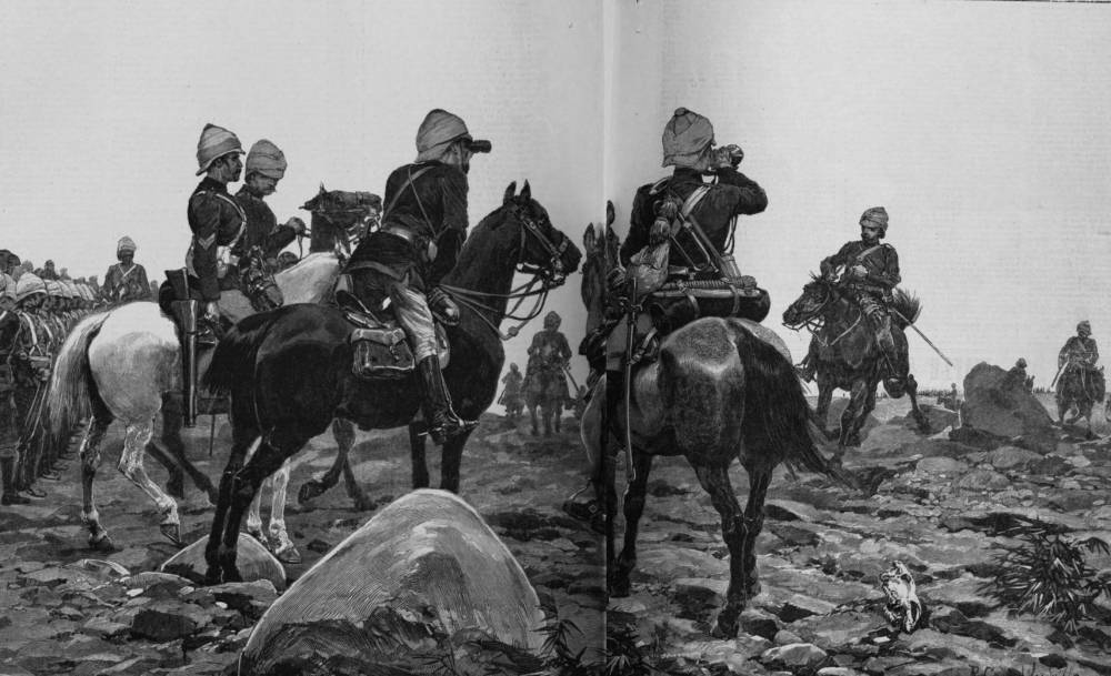 The Nile Expedition: An Alarm in the Desert the Desert. Advanced Guard Called Back to the Main Body
