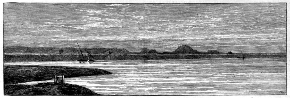 Site of Omdurman, at the Junction of the Blue and White Niles
