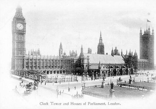 Clock Tower and Westminster Bridge
